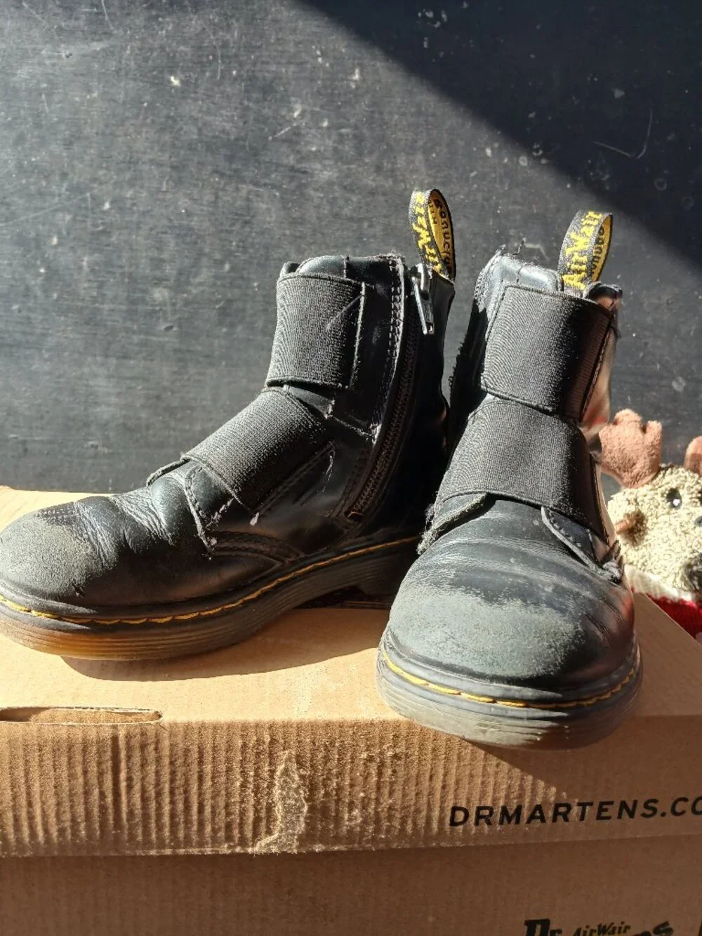 Dr. Martens Toddler (Bundle) Boots  Size 11 — Soft Leather & easy to wear!